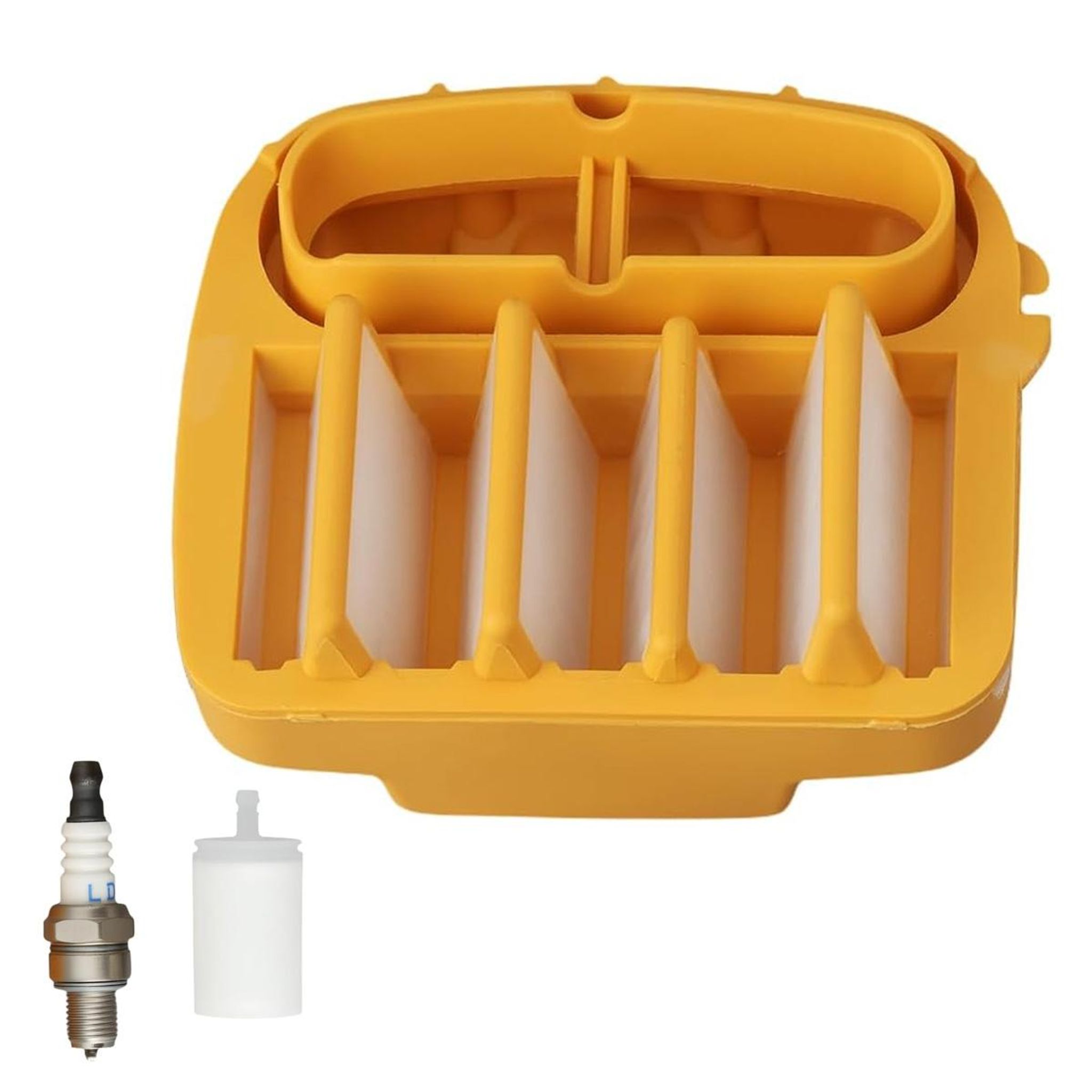 Ein Kettensägen-reparaturset, Geeignet Für Husqvarna H560/556/562/h555, Inklusive Zündkerzen, Ölfilter Und Anderem Kettensägen-wartungszubehör.