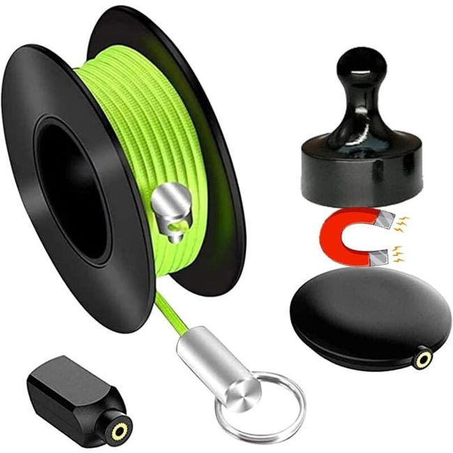 Magnetischer Kabelzieher, Magnetisches Kabelzieher-set, Mit Kabelzieher Für Elektriker/kabelreparaturen