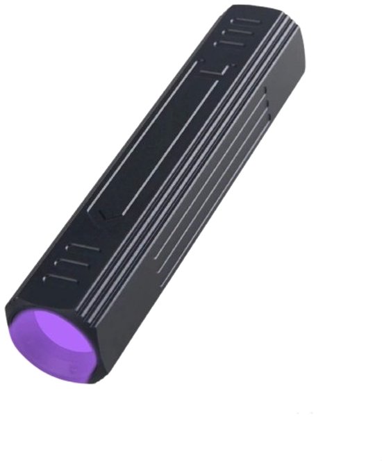 Taschenlampe, Uv-lampe, Uv-taschenlampe, Professionelle Uv-lampe, Schwarzlicht, 365 Nm, Schwarzfilter, Wiederaufladbar, Zum Aushärten Von Harzen, Edelsteinen Und Mineralien