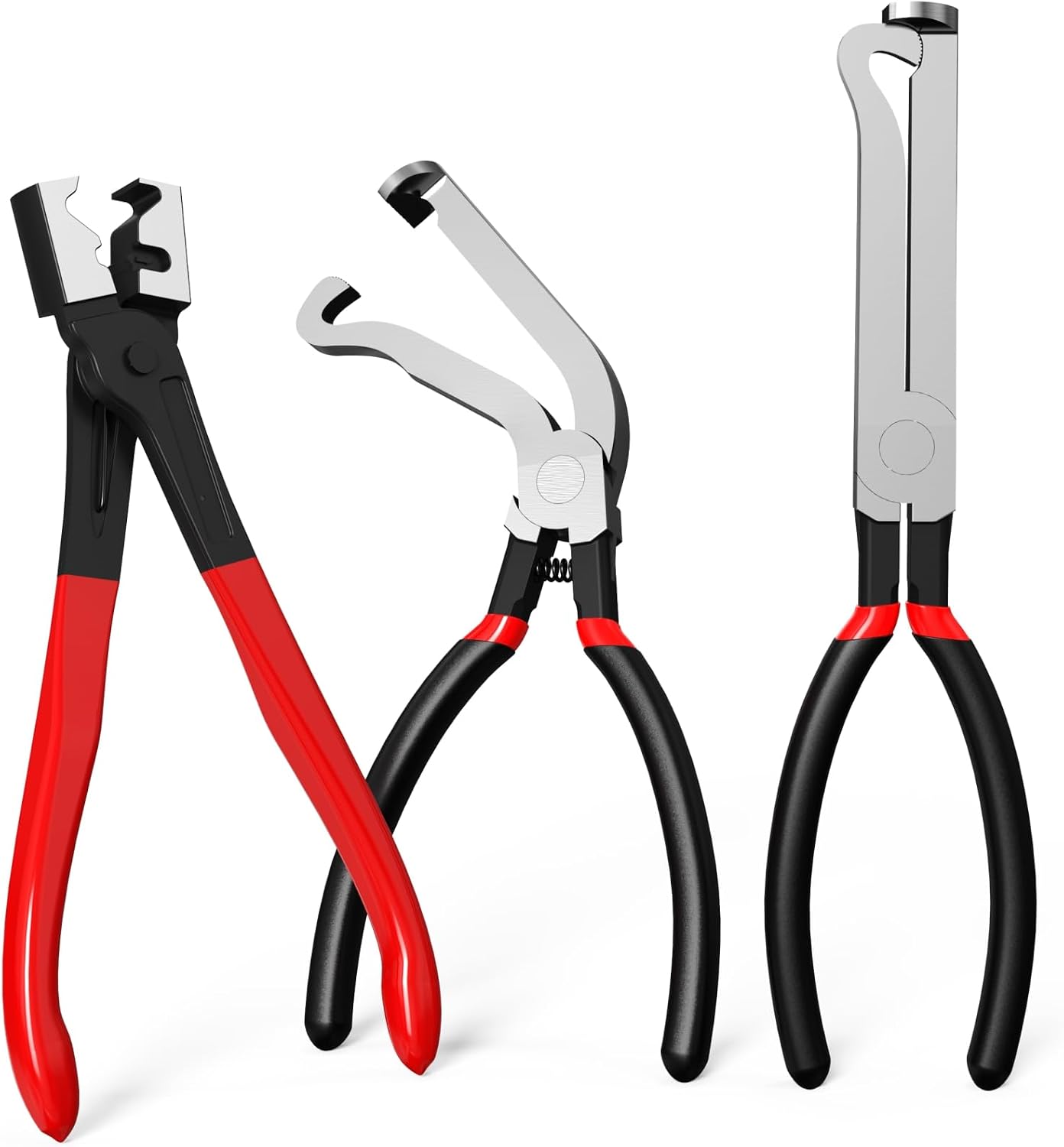 Professionelles Set Aus 3 Elektrischen Trennzangen – Werkzeug Zum Entfernen Von Kfz-steckern Und Kraftstoffleitungsklemmen Für Reparaturen An Pkw Und Lkw