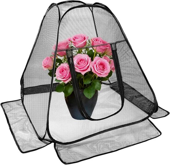 Pop-up-gewächshaus Mit Feinmaschigem Netz Für Garten Und Außenschutz