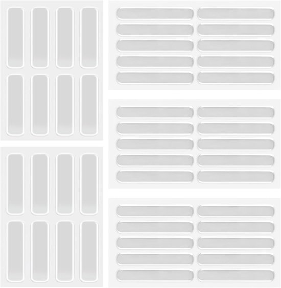 46er-packung Transparente, Selbstklebende Silikon-gleitpads Für Möbel Und Schränke