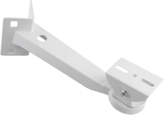 Sicherheitskamerahalterung – Wandkamera – Außenüberwachung – Verstellbarer Winkel – 30 X 8 X 8 Cm – Weiß