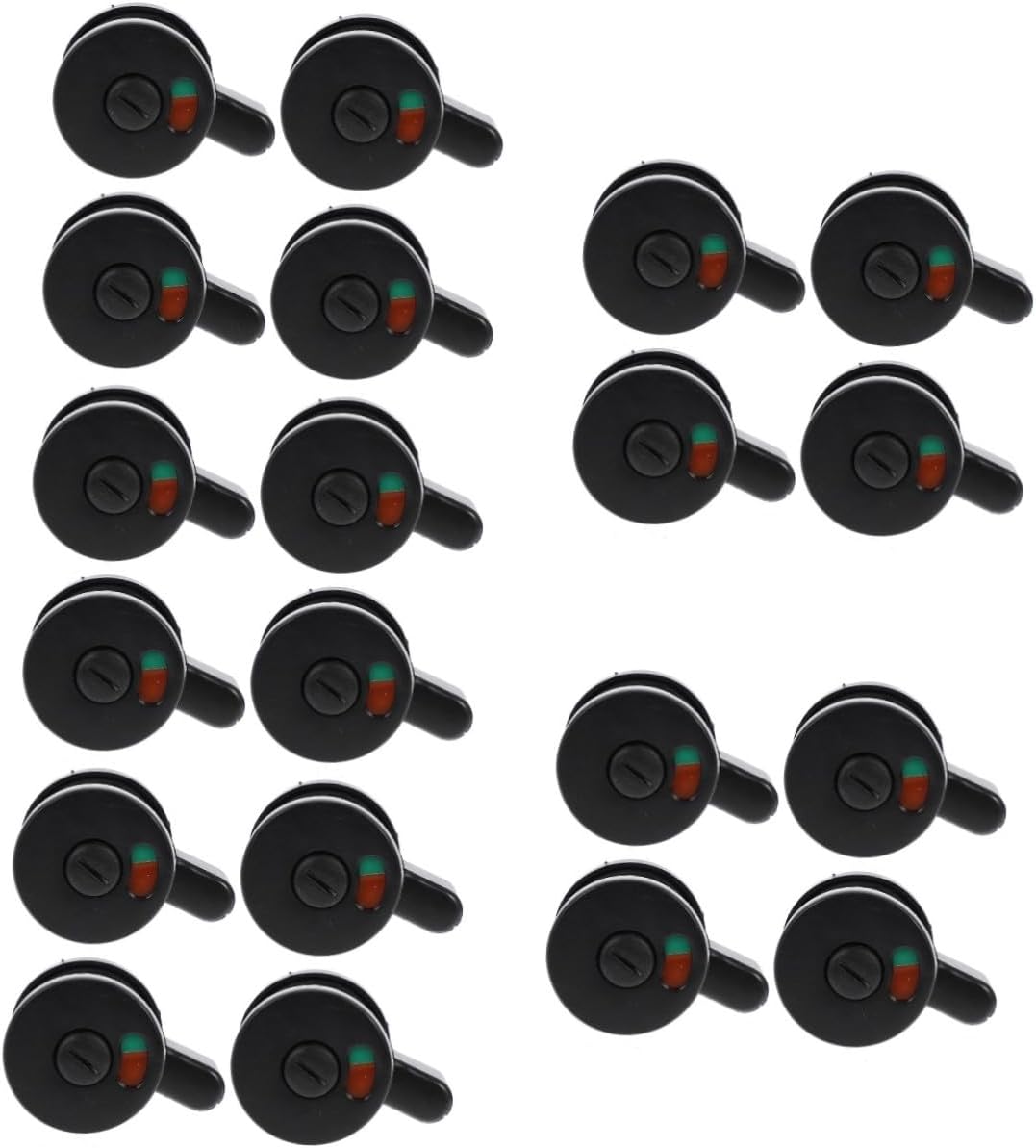 20-teiliges Set Türschlösser Für Öffentliche Toiletten Mit Sichtschutzanzeige Toilettenkabinen-türschlösser Mit Belegungsanzeige Einfach Zu Installieren.