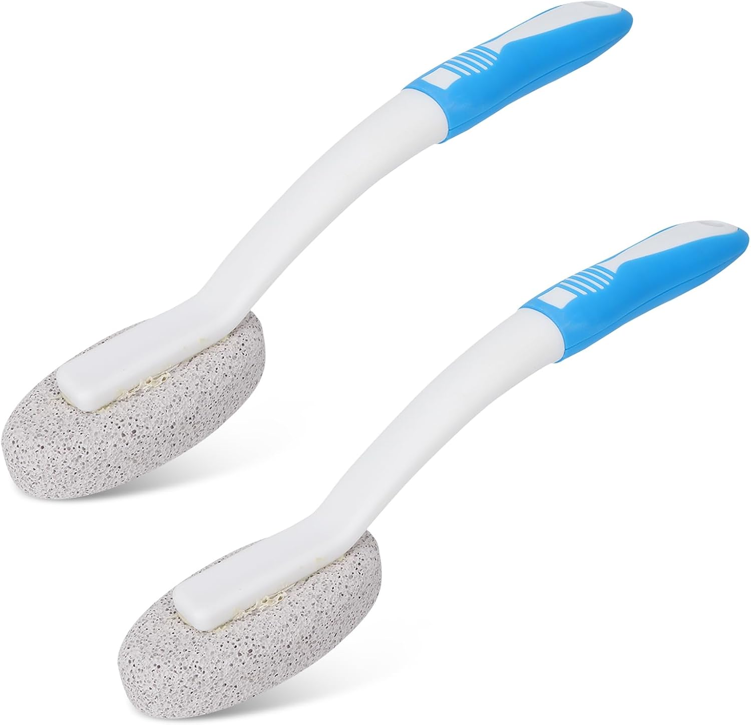 2-teiliges Toilettenreinigungsset Mit Bimssteinbürste, Steinreiniger, Kalkablagerungsentferner, Badezimmerbürste Mit Griff Für Toiletten, Badewannen Und Pools (2-teilig)