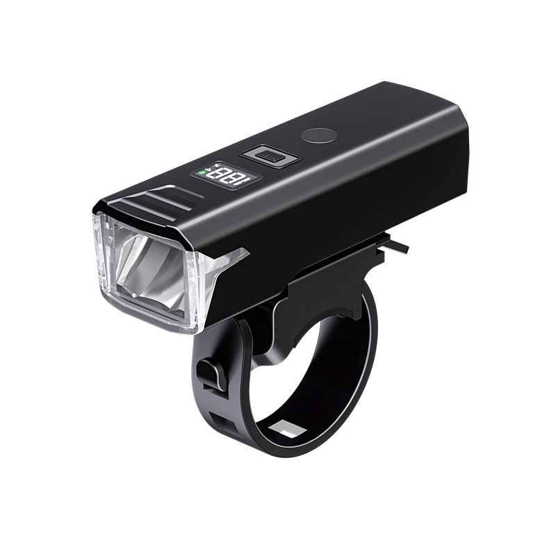 Q02 Digitalanzeige – Fahrradlampe/taschenlampe – Nachtlicht – Für Radfahrer – Regenschutz Ipx4 – Usb-ladefunktion – Mountainbiken – Fahrradlicht