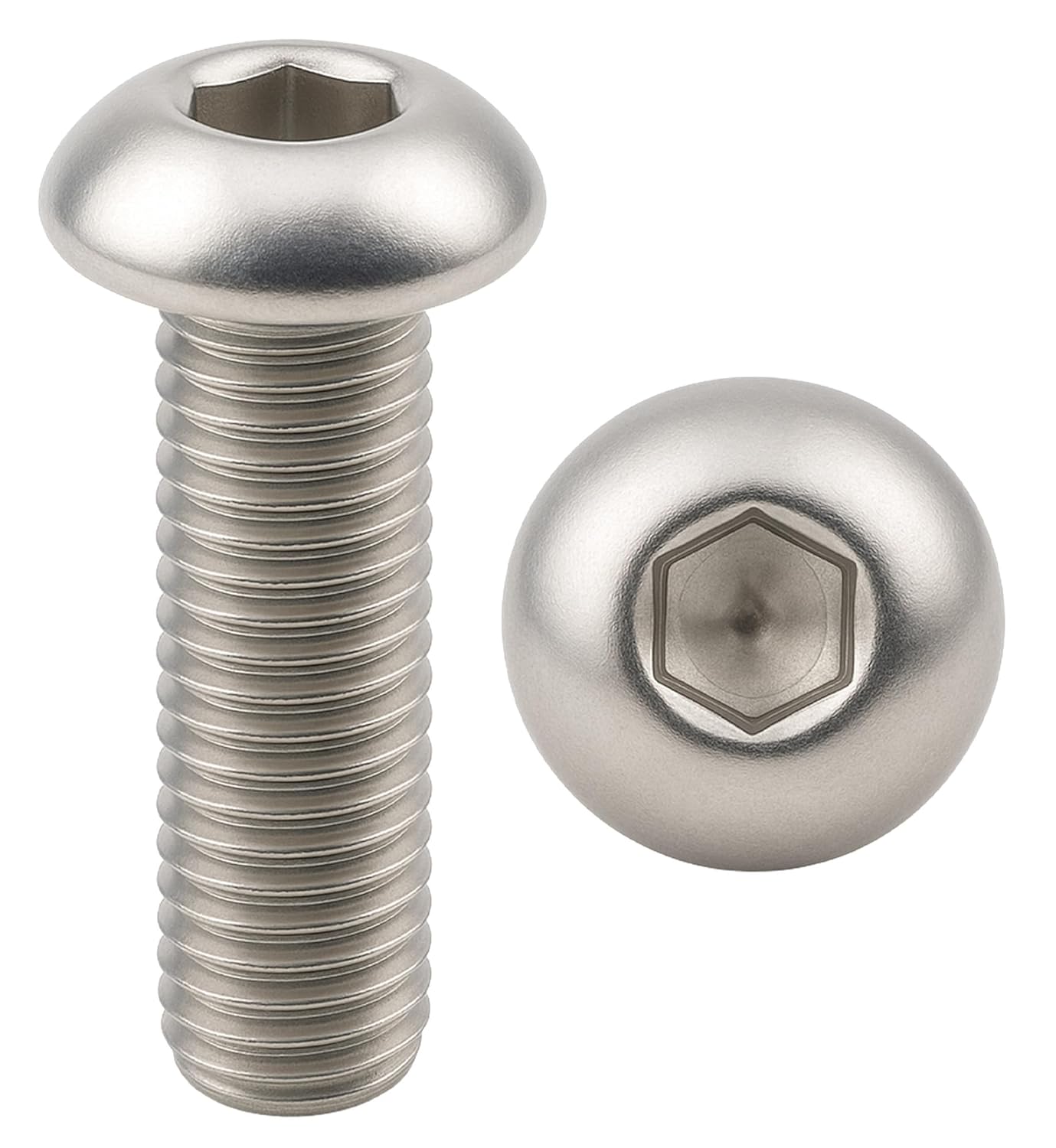 20 Stück M6x35mm Edelstahl-innensechskantschrauben