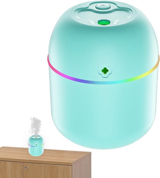 Usb-mini-luftbefeuchter, Tragbarer Aromadiffusor Für Den Schreibtisch, Ultraschall, Kleiner Wassertank