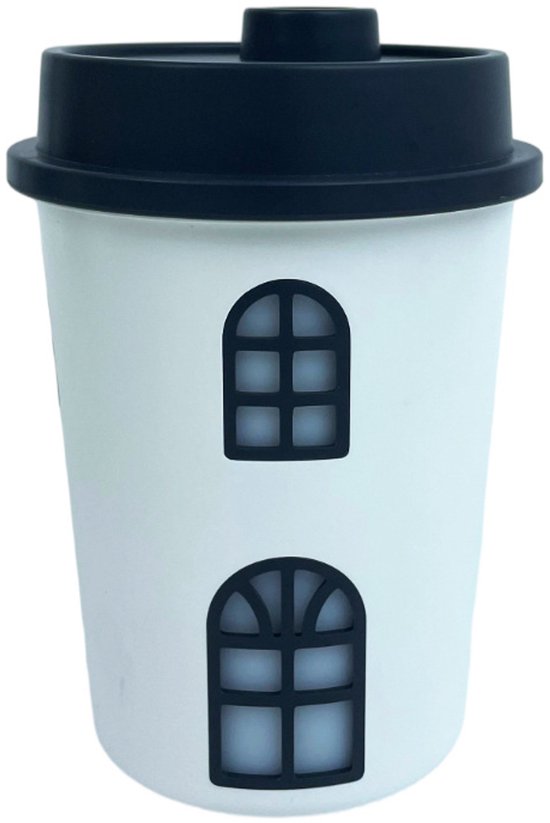 350-ml-kaffeebecher-luftbefeuchter, 7-farbige Rgb-ambientebeleuchtung, Leiser Tisch-aroma-diffusor Mit Großem Nebel, Geeignet Für Schlafzimmer Und Büros.