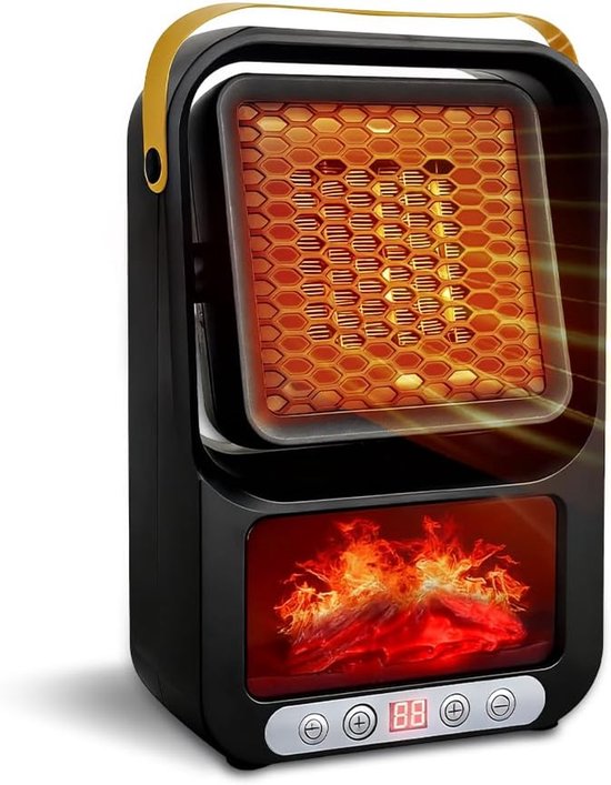 Geeignet Für Energiesparende Heizlüfter 800w Mit Thermostat, Fernbedienung (1-12 Stunden Timer) Und Mini-ptc-technologie