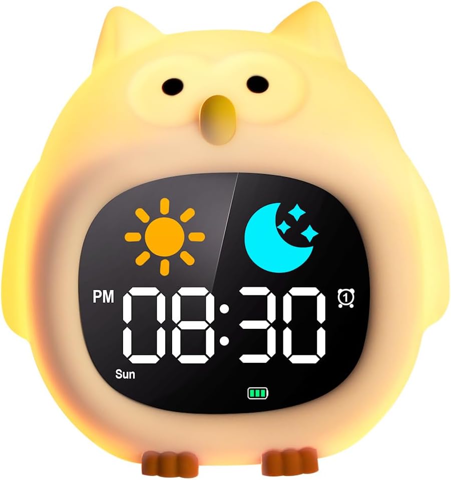 Digitaler Wecker, 24 Stunden, Für Mädchen Und Kinder, Digitaler Wecker Für Kinder, Wecker Mit Licht, Dual-wecker