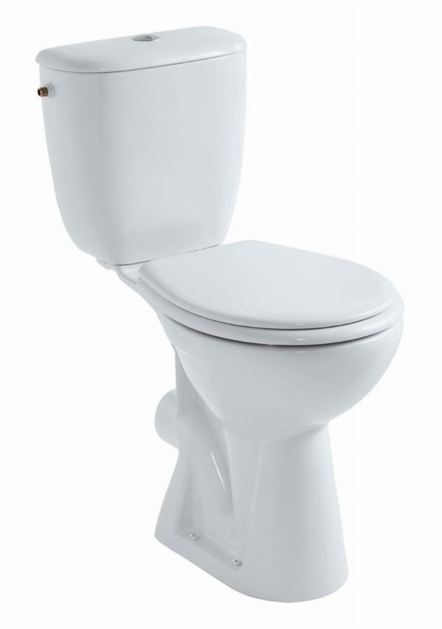 Boden-Toilettenset Bastia - Erhöht - Horizontaler Abgang Geberit 08328000000201