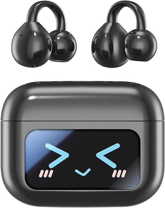 Bluetooth-kopfhörer Mit Offenem Ohrbügel, Bluetooth 5.4 Sport-headset, Ipx5 Wasserdicht, Digitalanzeige, Offenes Design Für Fitness Und Laufen