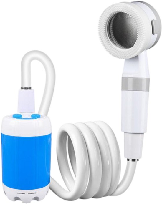 Wiederaufladbare Outdoor-camping-duschpumpe Mit Wassereimer-schlauchset