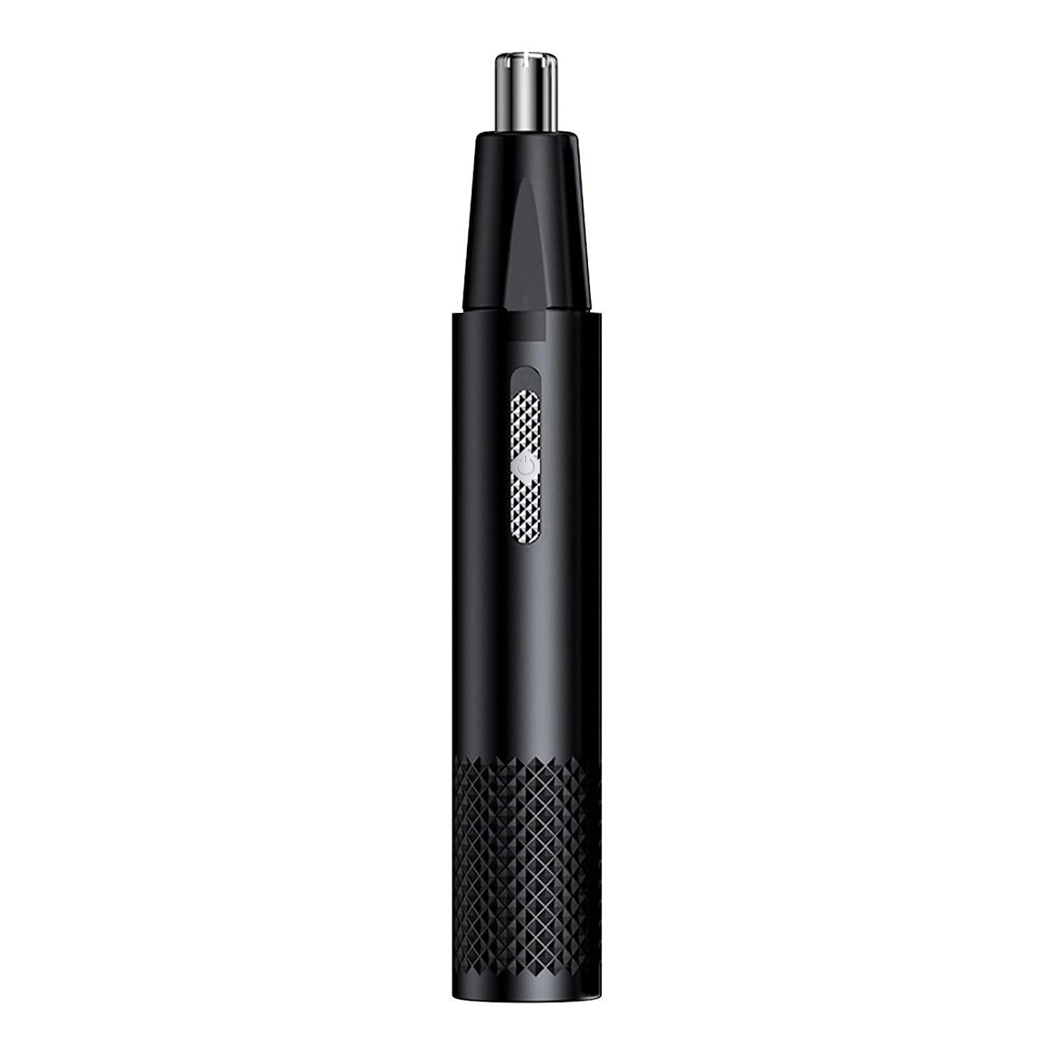 Nasen-/ohrhaartrimmer, Usb-wiederaufladbar, 6000 U/min Hochgeschwindigkeitstrimmer, Unisex-präzisions-pflegegerät, Kompakte Größe 15 X 1 Cm - Schwarz.