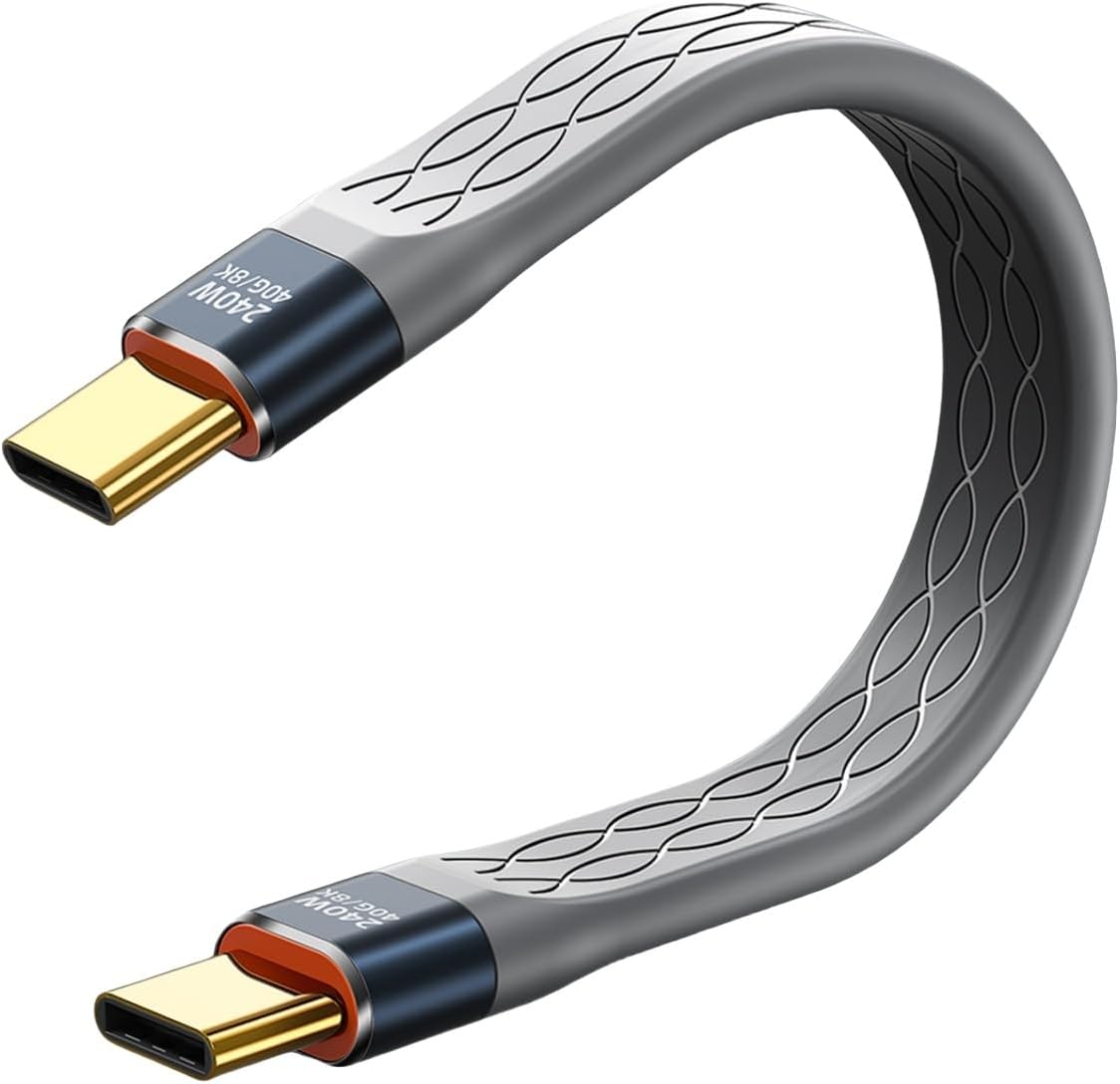 5,2-zoll-usb-4-bit-datenkabel, 240 W, 40 Gbit/s Usb4, Kompatibel Mit Iphone 16/15