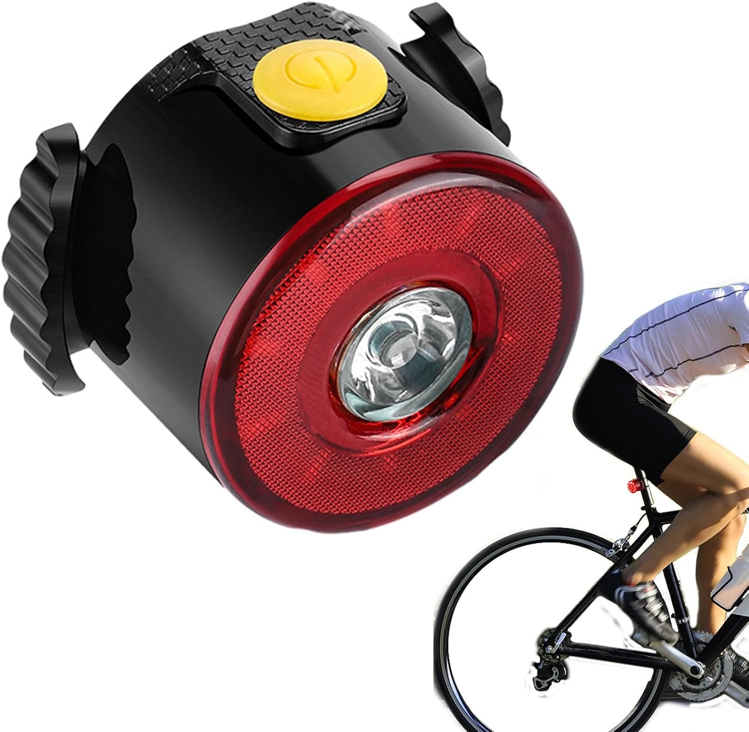 Superhelles, Per Usb Aufladbares Fahrradrücklicht – Led-fahrradrücklicht Geeignet Für Rennräder, Mountainbikes, Stadtverkehr Und Radtouren