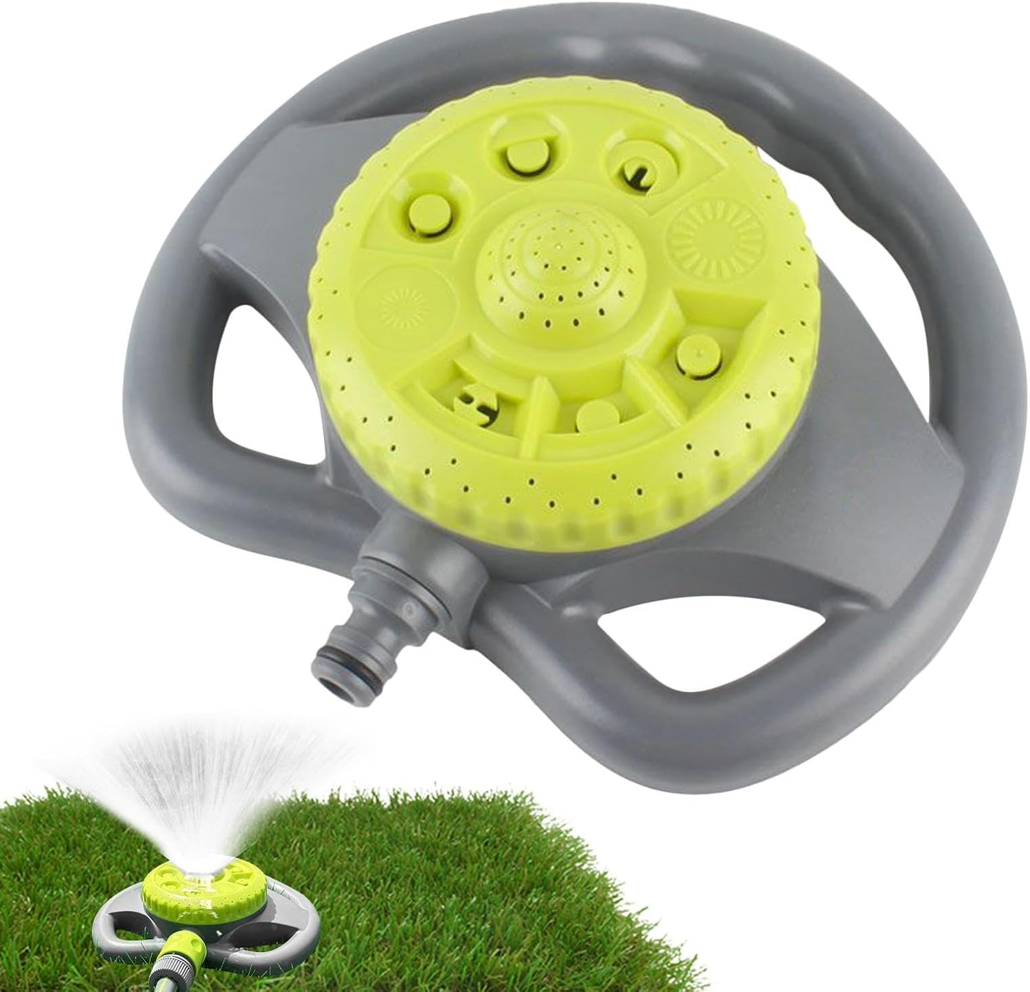 Rasensprenger, Für Garten, Außenbereich, Rotierender Rasensprenger Zur Gartenbewässerung, 360° Drehbarer Automatischer Bewässerungssprenger