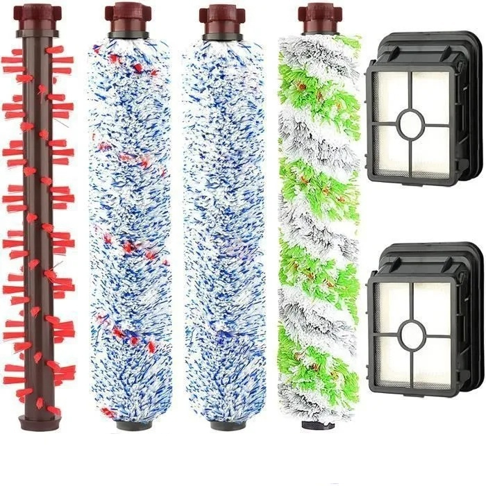 3-in-1 Staubsauger-ersatzteilset Für Bissell Crosswave: Bürstenwalzen & Hepa-filter (1866 1785 2052 1713 2225)