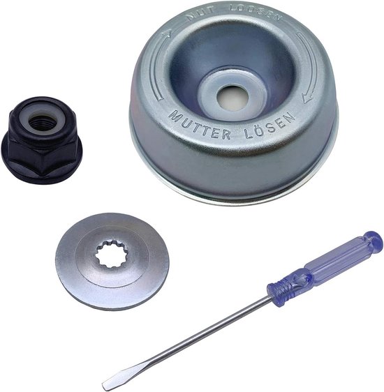 Adapterset Passend Für Schneidmesser, Geeignet Für Stihl Trimmer, Freischneider, Rasenmäher, Druckring Und Antriebsplatte