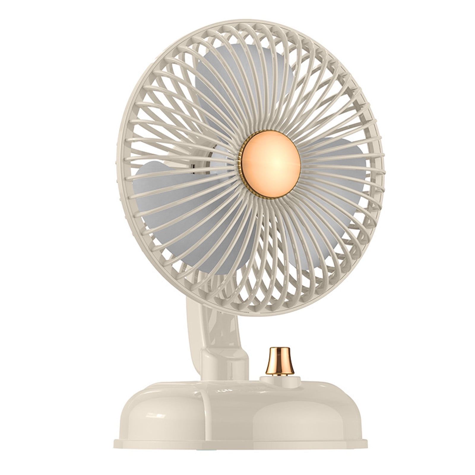 Retro-oszillationsventilator, Tischventilator Aus Metall Im Retro-stil, Verstellbarer Neigungswinkel Des Ventilatorkopfes, Leiser Betrieb Mit Vier Geschwindigkeitsstufen, Tischventilator Mit Steckeran