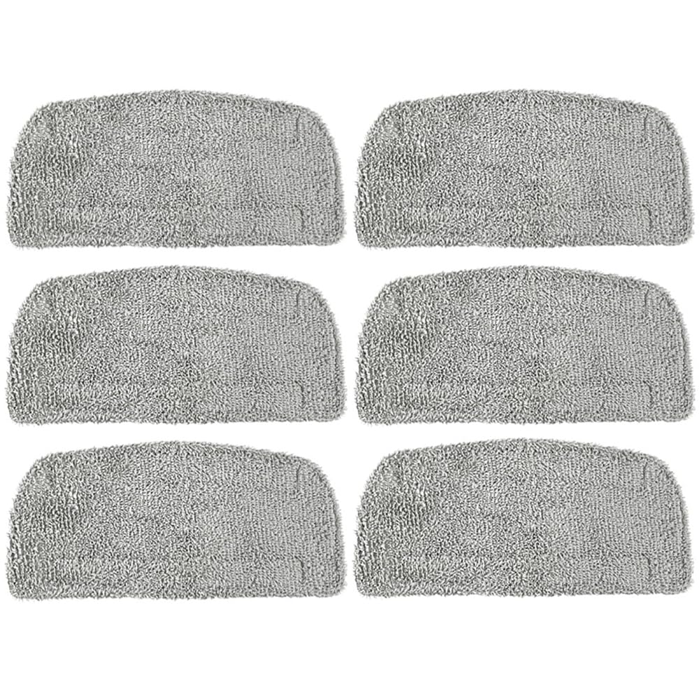 6er-pack Universelle Mikrofaser-ersatzpads Für Dampfmopps, Kompatibel Mit Gorfanty Gf-6610