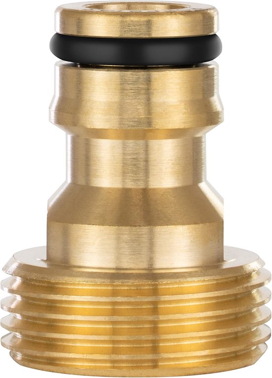 Wasseradapter Mit 3/4-zoll-außengewinde Und Kupplung Für Gartenschlauch