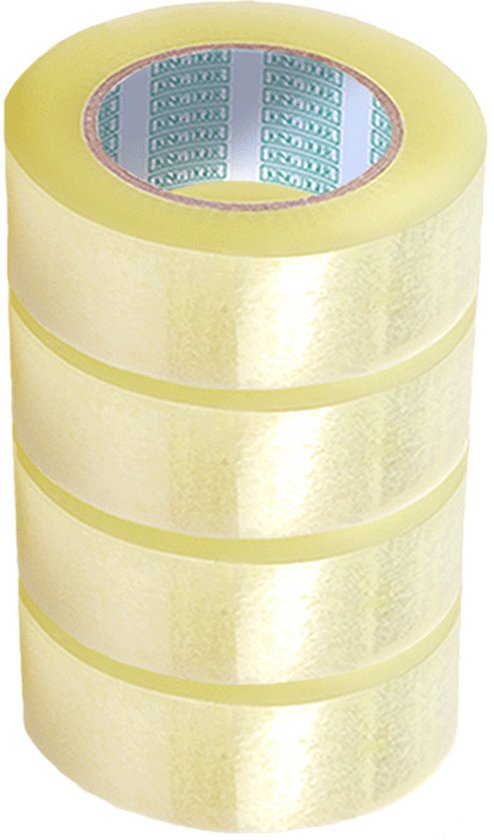 Klebeband (transparentes Pp-verpackungsband), Breite 4,8 Mm, Dicke 2,5 Mm, Länge 170 Mm, Starke Haftung.
