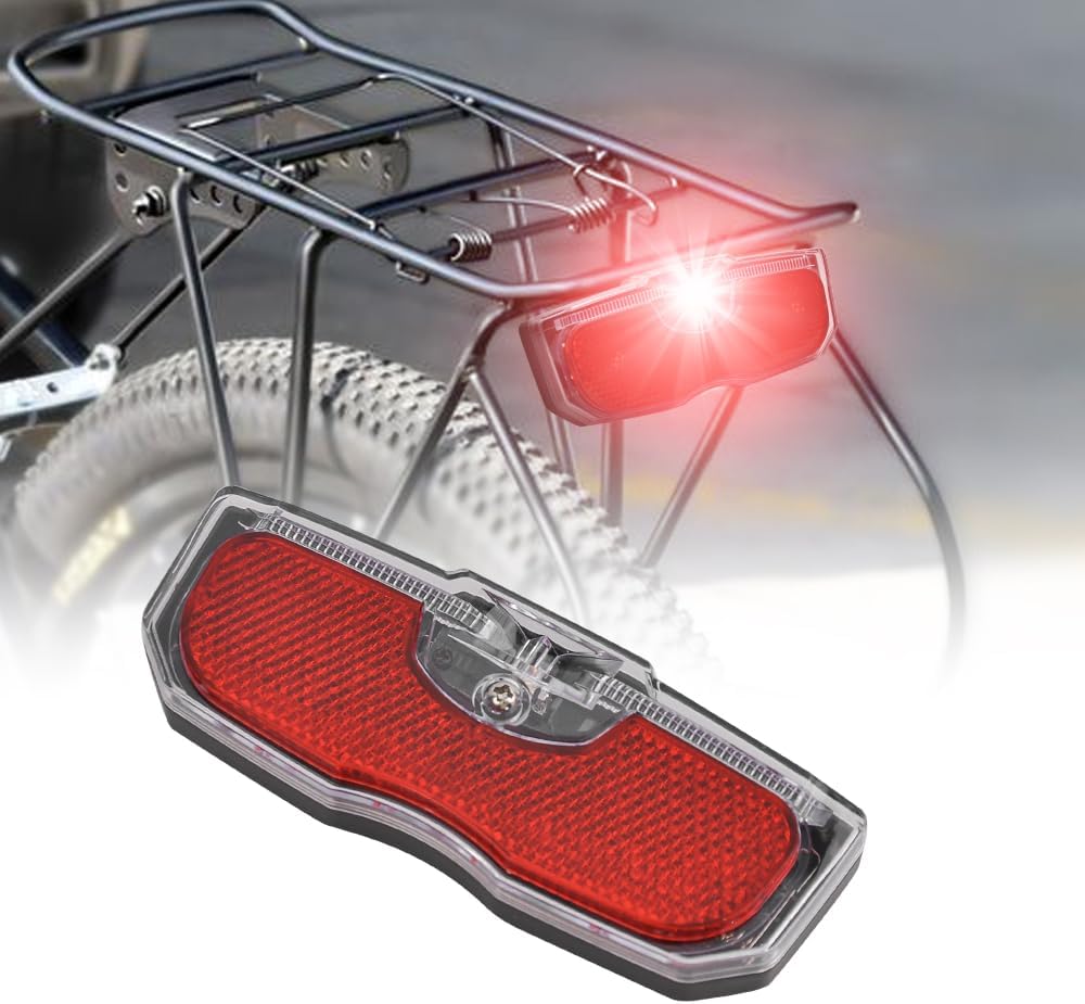 Fahrradrücklicht Abs-rückstrahler Universal-mountainbike-warnlicht Batterie Nicht Enthalten Acryl-fahrradrücklicht