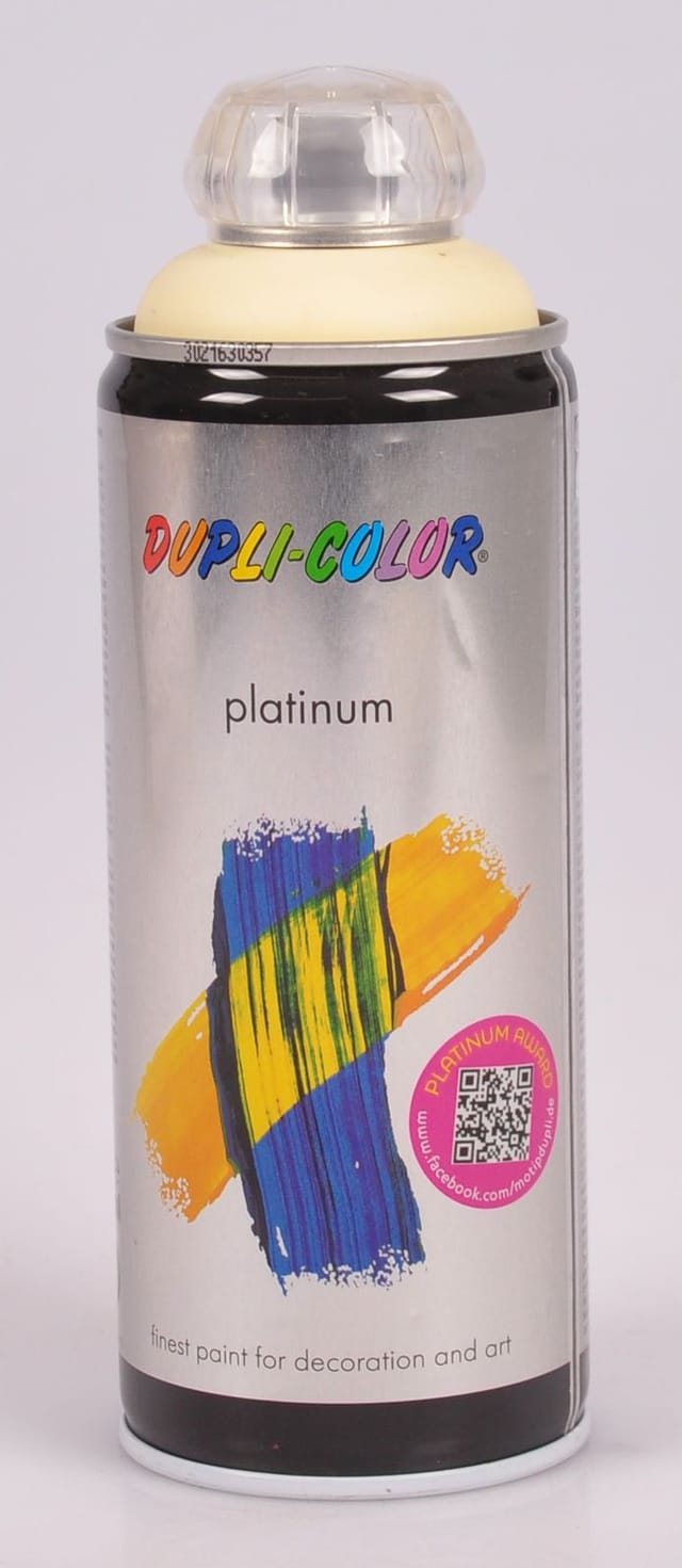 Dupli-color - Platinum Acryl Speziallack 400ml Lackspray matt glänzend Farbspray - Ananas seidenmatt