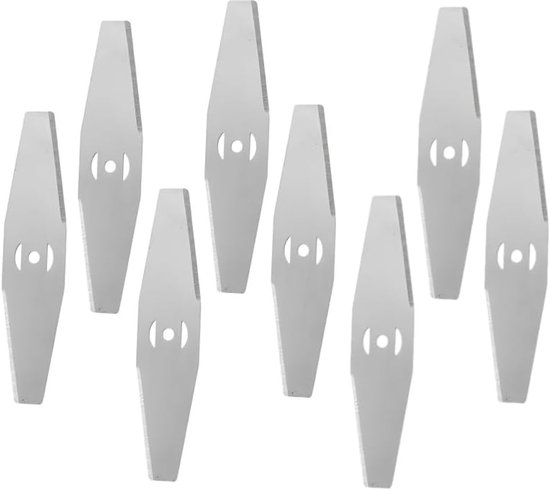 8er-packung 15 Cm Universal-ersatzmesser Für Rasenmäher – Metall
