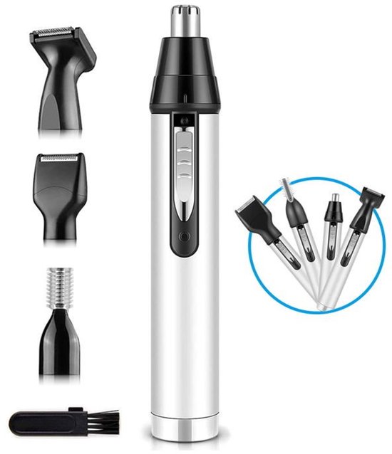 Nasen- Und Ohrhaartrimmer Für Herren, Verbesserte Version, 4-in-1 Multifunktionaler, Wiederaufladbarer Profi-trimmer