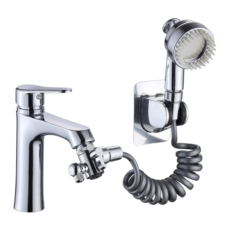 Armatur, Spülbeckenschlauch, Brausekopf, Montageset, Badewannen-duscharmatur, Brausekopf Mit Umstellventil, Ersatzteile, Massagedüsenadapter Für Spülbecken
