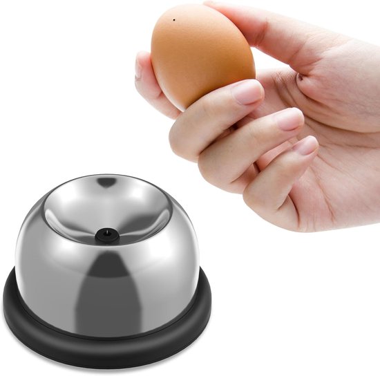 Zwei Eierstecher Aus Edelstahl, Ein Einloch-eierstecher, Eiertrenner, Praktisches Küchenutensil, Geeignet Für Rohe Und Hartgekochte Eier, Schwarz