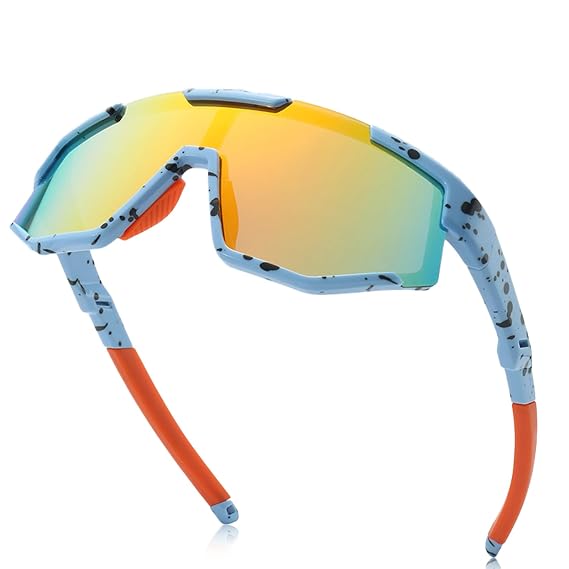 Leichte Fahrradbrille Für Teenager, Polarisiert, Für Sportarten Wie Radfahren, Tennis, Rugby, Laufen Und Outdoor-aktivitäten