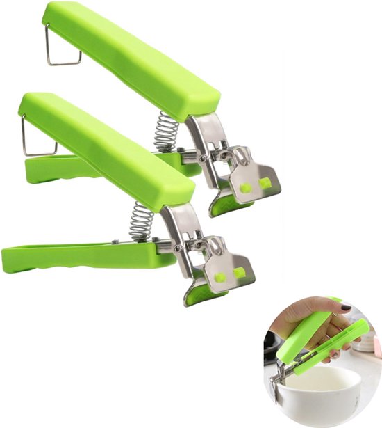Topfhalter, Pfannenzange, Tellerklemme, Halter, Hitzeschutzzange, Küchenutensilien, Mikrowellen- Und Backofen-pfannenzange, 2 Stück