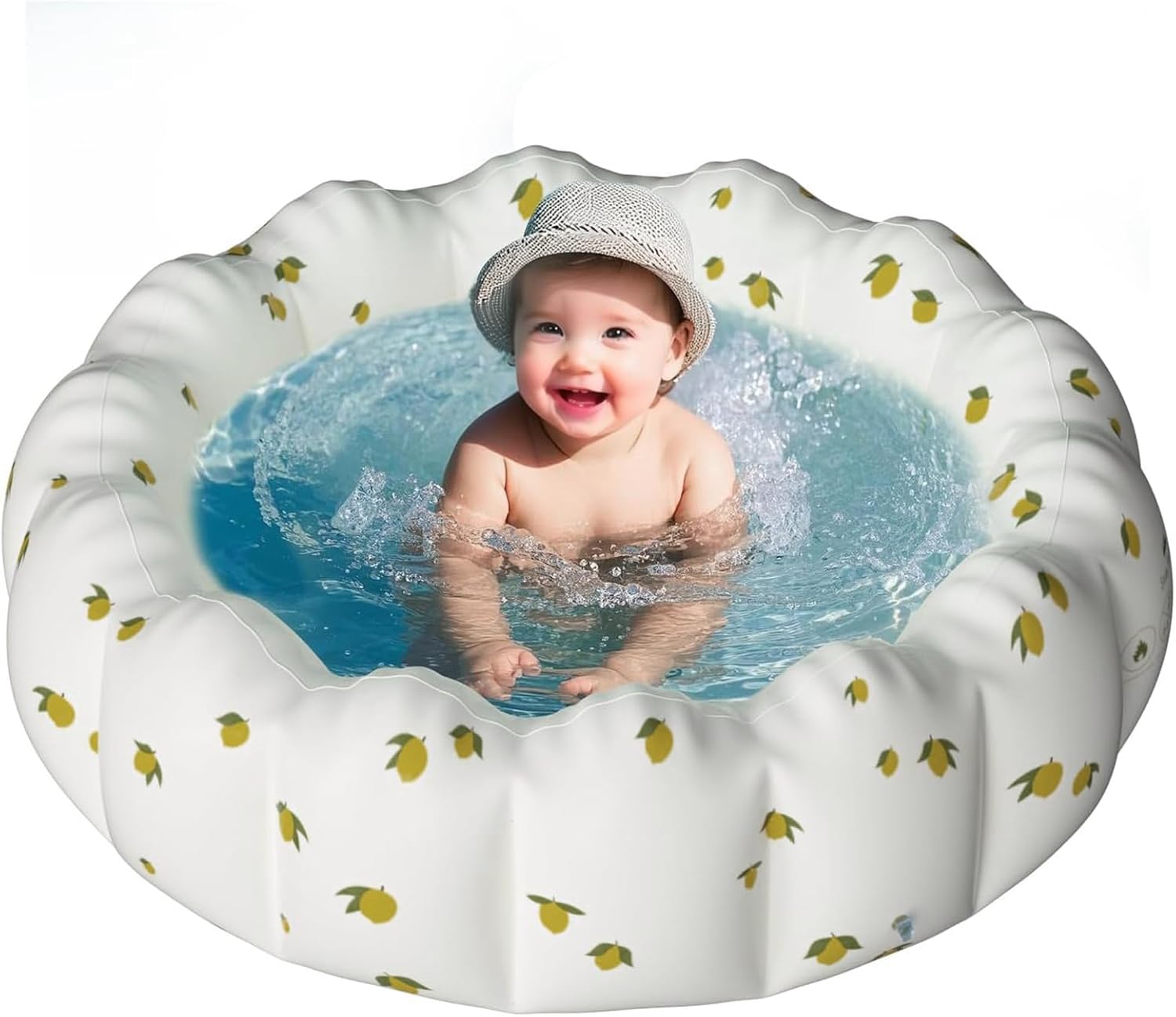 Aufblasbares Kinderbecken, Aufblasbares Babybecken, Aufblasbares Babybecken, Kinderbecken, Rundes Aufblasbares Kinderbecken