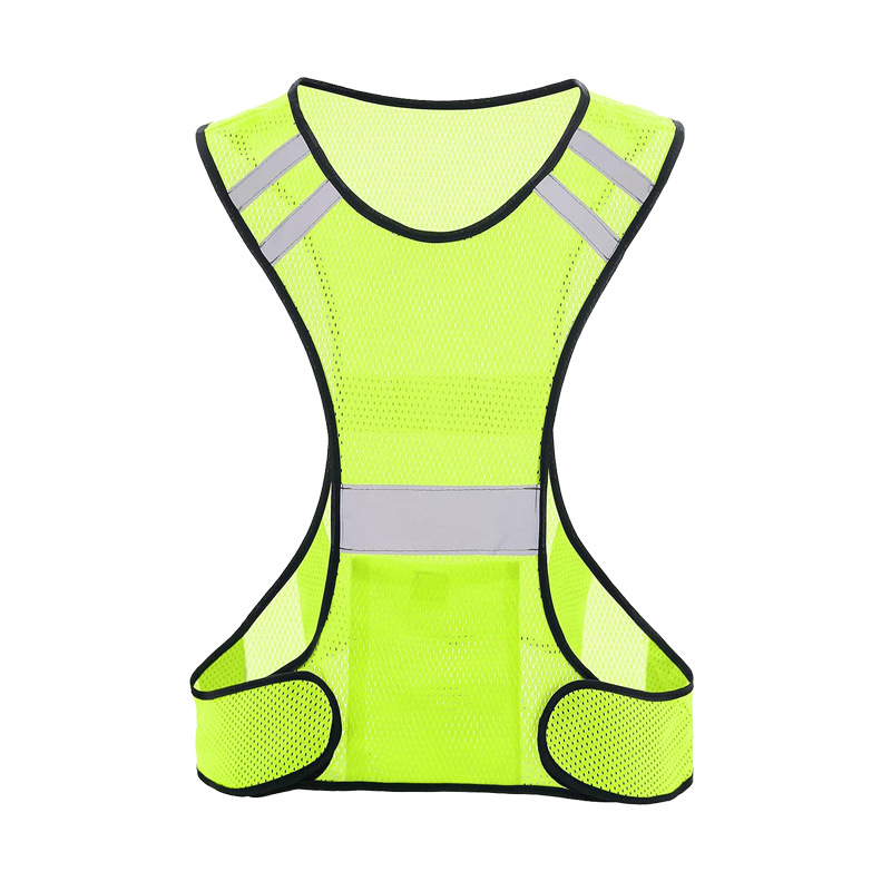 Reflektierende Sicherheitsweste Mit Hoher Sichtbarkeit – Für Damen Und Herren – Atmungsaktiv – Leicht – Fluoreszierende Sicherheitsweste Zum Laufen Und Radfahren