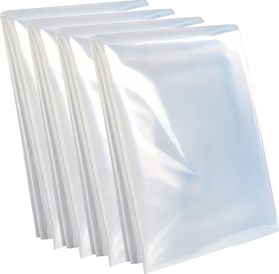 4er-pack Vakuum-kleideraufbewahrungsbeutel - Platzsparende, Wiederverwendbare Reisekompressionsbeutel Für Kleidung Und Bettwäsche - Transparent (50 X 35 Cm)