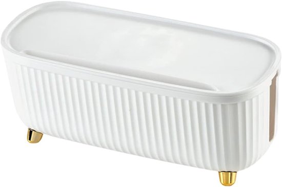 Kabelorganisator – Kabelbox – Kabelverteiler – Kabelverbinder – Kabeleinzieher – Außenkabelbox – 1 Stück – 30,7 × 13,5 × 13,8 Cm – Weiß