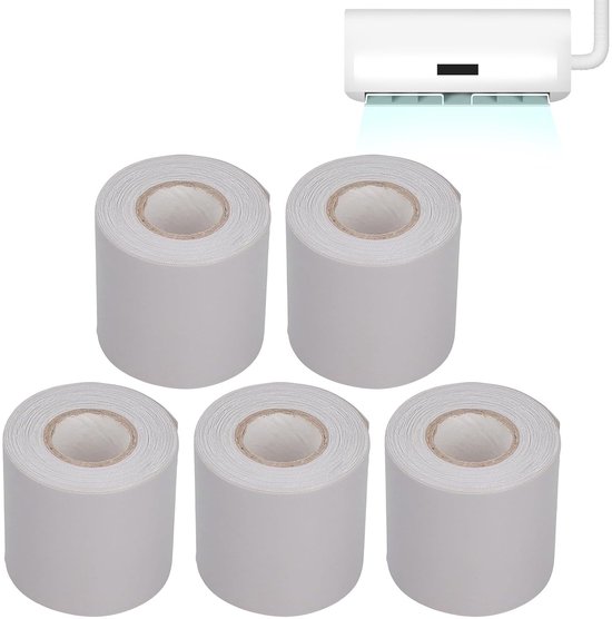 Pvc-luftdichtungsband – 6 Cm Breite – 5 Rollen – Für Elektrische Geräte Und Kupferrohre