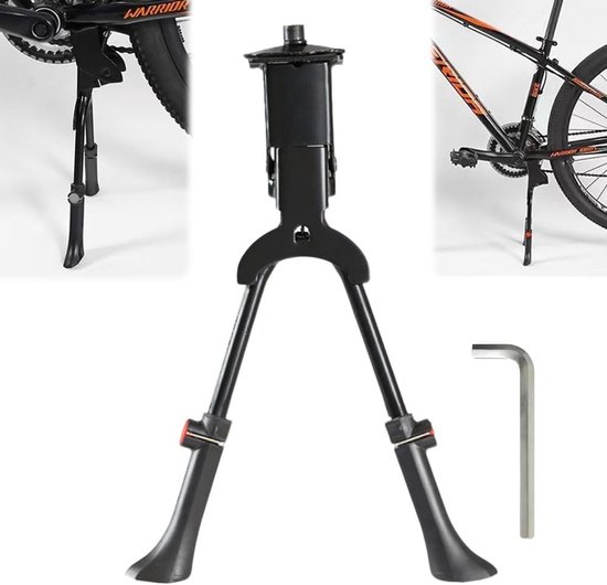 Doppelständer Für Fahrräder – Höhenverstellbar – 61 Bis 74 Cm – Schwarz