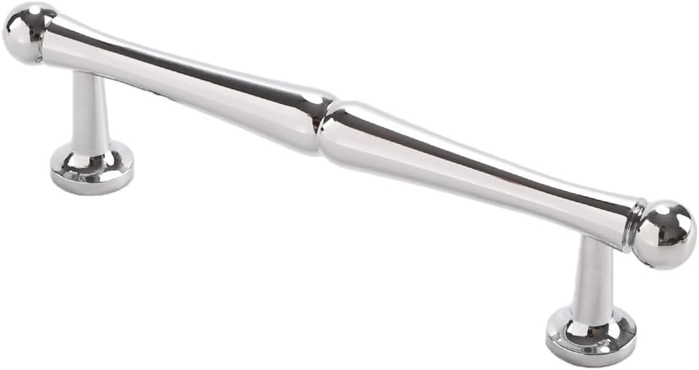 Hochwertige Massive Schranktürgriffe, Schubladengriffe, Küchenschrankgriffe, Schuhschrankgriffe, Kleiderschrankgriffe (silber, Zwei Griffe)