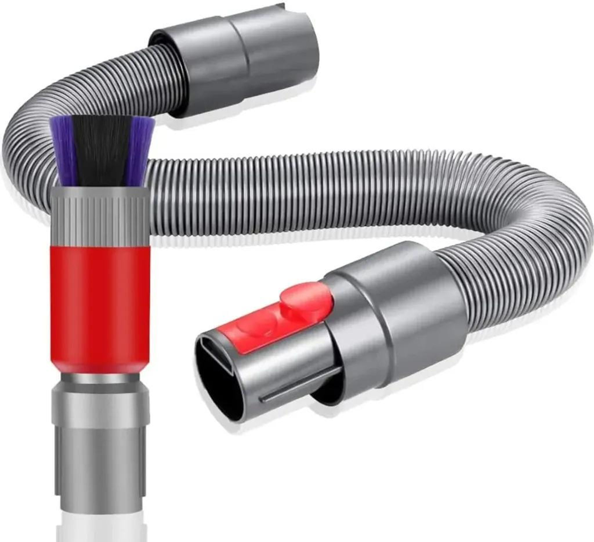 Kratzfeste Staubbürste Für Dyson V7 V8 V10 V11 V15 Staubsauger, Flexible Fugendüse, Verlängerungsschlauch, Ersatzzubehör