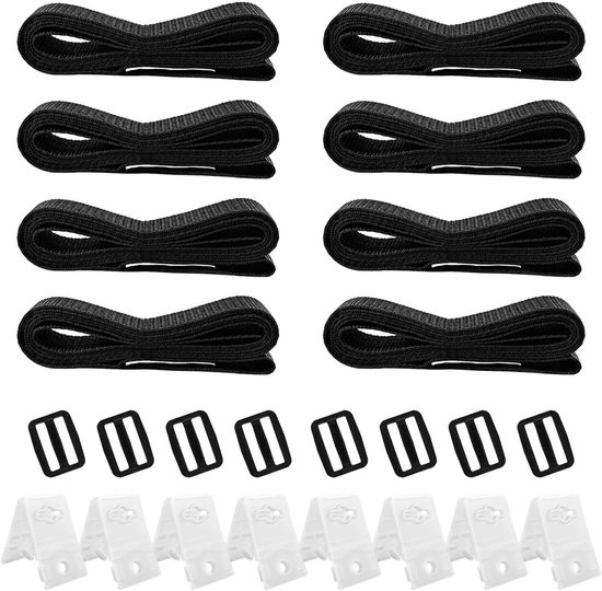 Poolfolien-befestigungsband – Abdeckband – Poolpflege – 8er-pack – 280 G – Schwarz