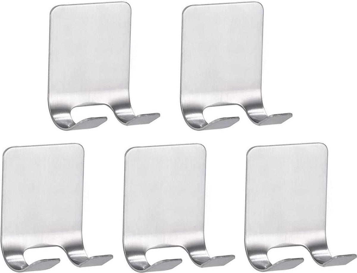 Rasiererhalterhaken - Edelstahl - Handtuchhaken - Multifunktionale Haken - Badezimmer, Schlafzimmer, Küche.