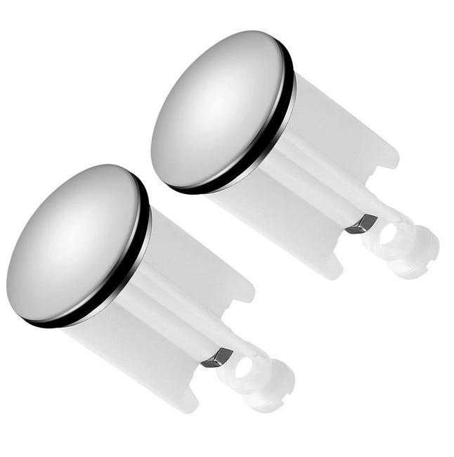 Universelle Spülbeckenstöpsel, 2er-pack, Geeignet Für Spülbecken, Bidets Und Badezimmer.