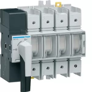 Hager - 4P 160A 8-Feld-Lasttrennschalter mit Drehschalter HAE416