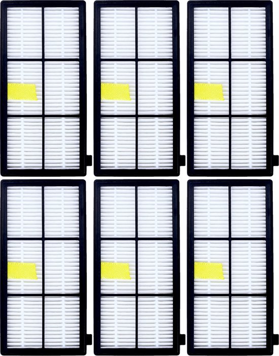 6er-pack Hepa-ersatzfilter Für Irobot Roomba 800/900 Serie