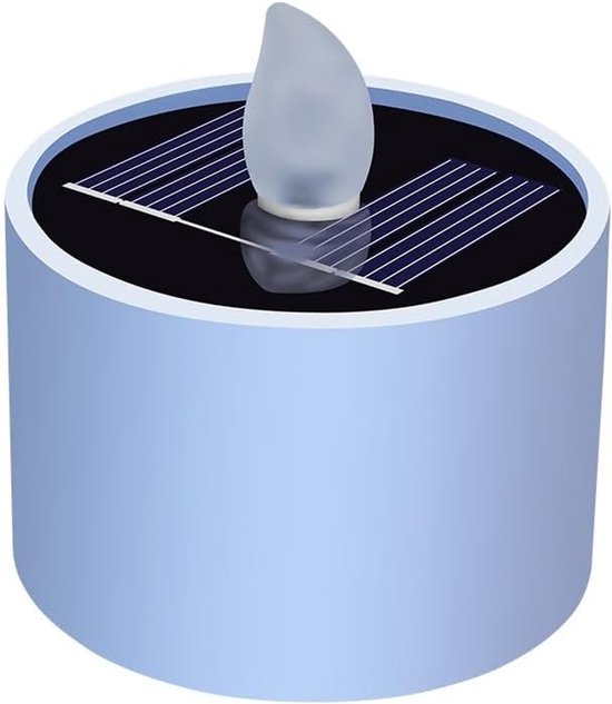 Sechs Lampenkerzen, Solarbetriebene Gartenbeleuchtung, Wasserdicht, Für Den Außenbereich, Mit Automatischer Ein-/ausschaltung, Weiß, Für Balkon